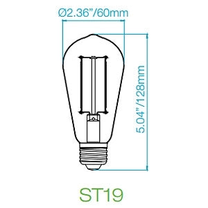 EiKO 09315 - LED5WST19/FIL/822K-DIM-G6