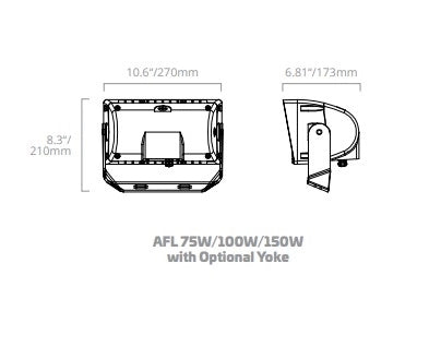 EiKO 11169 - AFL2/150W/740/UD/BZ/WF