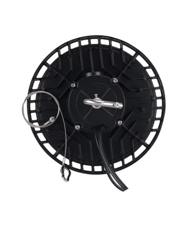 EiKO 15869 BAYE4 LED round high bay with selectable wattage and color temperature black finish
