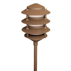 Orbit 2044-F-BR pagoda path light