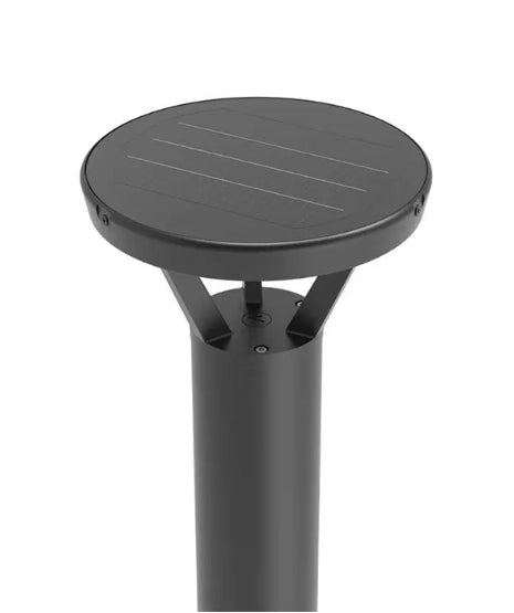 NaturaLED 9799 solar LED pathway light with selectable color temperature black finish