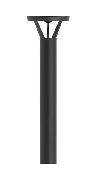 NaturaLED 9799 solar LED pathway light with selectable color temperature black finish