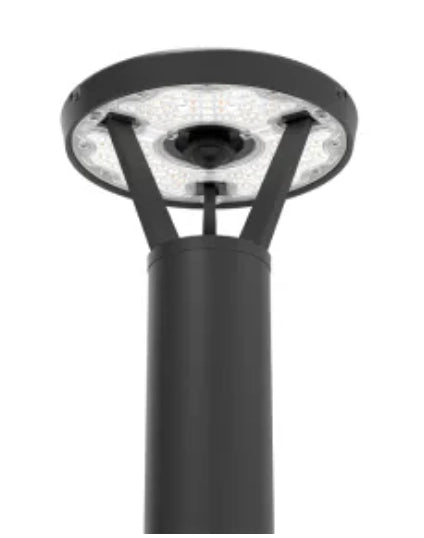 NaturaLED 9799 solar LED pathway light with selectable color temperature black finish