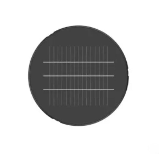 NaturaLED 9799 solar LED pathway light with selectable color temperature black finish