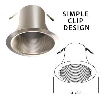 AF401SN-SN | 4" Air Tight Baffle Trim | USALight.com