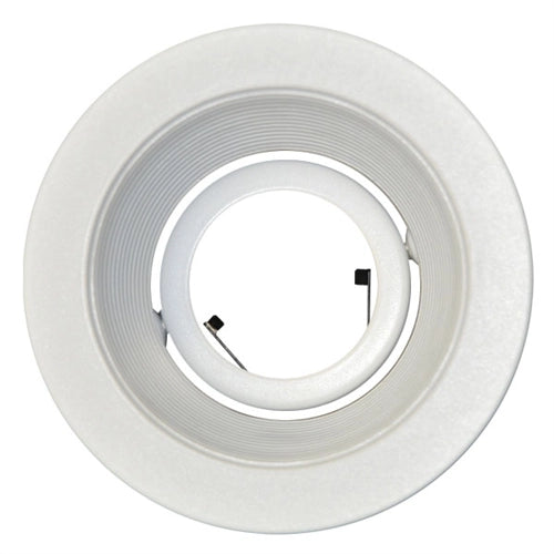 B1301W-WH | 3" Ring with Baffle Trim - Regressed | USALight.com