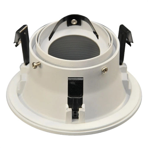 B1301W-WH | 3" Ring with Baffle Trim - Regressed | USALight.com