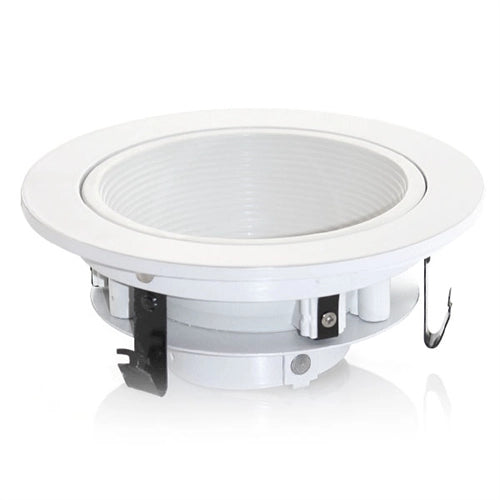 B1401W-WH | 4" Stepped Baffle Trim - Regressed | USALight.com