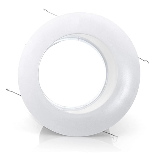 B394W-WH | 6" Sloped Baffle Trim - Regressed | USALight.com