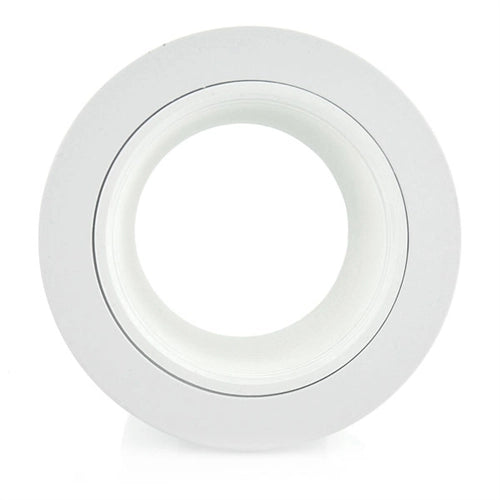 B401W-WH | 4" Stepped Baffle Trim - Regressed | USALight.com