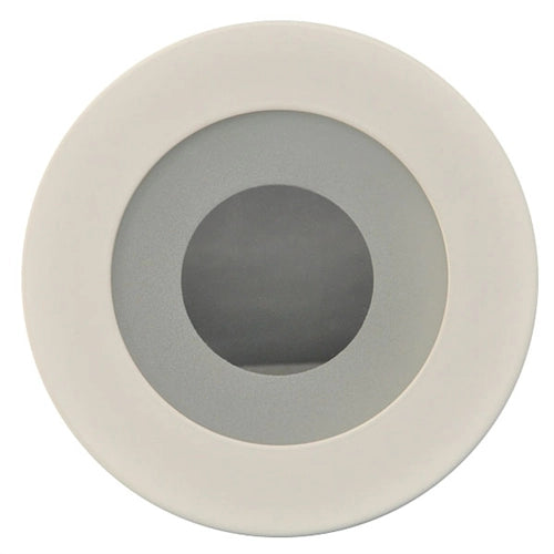 B462W-WH | 4" Reflector Shower Trim with Semi-Frosted Lens | USALight.com