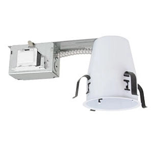 Elite Lighting B4R-AT-W 4 inch air tight remodel recessed housing