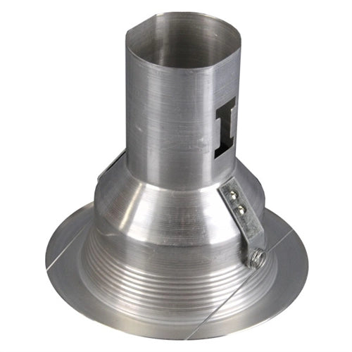 B530SN-SN | 5 Inch Air Tight Stepped Baffle Trim - Satin | USALight.com