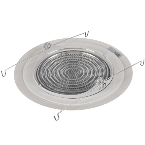 B605WH | 6" Shower Trim with Fresnel Lens | USALight.com