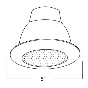B705CP | 6 Inch Shower Trim | USALight.com