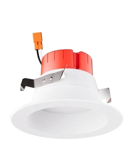 ELCO EL410CT5W, 4in LED baffle insert with 5-CCT switch, white finish, 840 lumens recessed LED