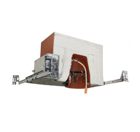 ELCO EL48FICA-EM5 4in 0-10V fire rated IC airtight new construction LED housing with emergency backup