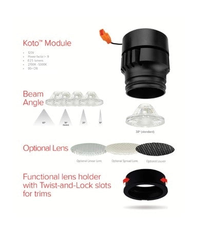 ELCO ELK08CT5 Koto LED module 5-CCT selectable
