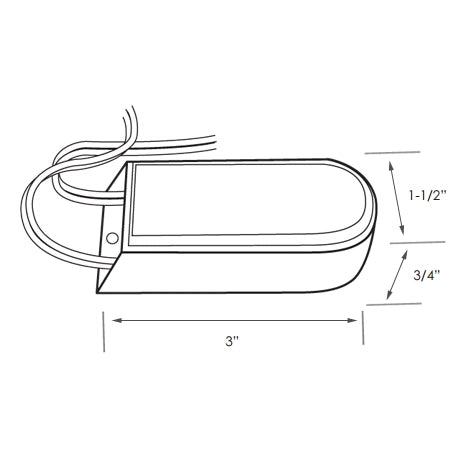 ELV-75-BK | Electronic Transformer - 75 watt | USALight.com