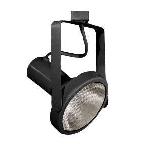 photo of Gimbal Ring Track Light - Line Voltage - PAR38 - 150W Max. - Architectural Black