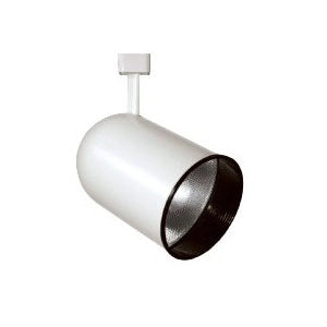 photo of Elite ET243-AWH Round Back Cylinder Track Light - Line Voltage - PAR30 - 75W Max. - Architectural White/Black