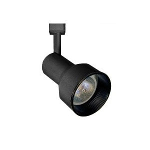 photo of Step Cylinder Track Light - Line Voltage - PAR20 - 50W Max. - Architectural Black