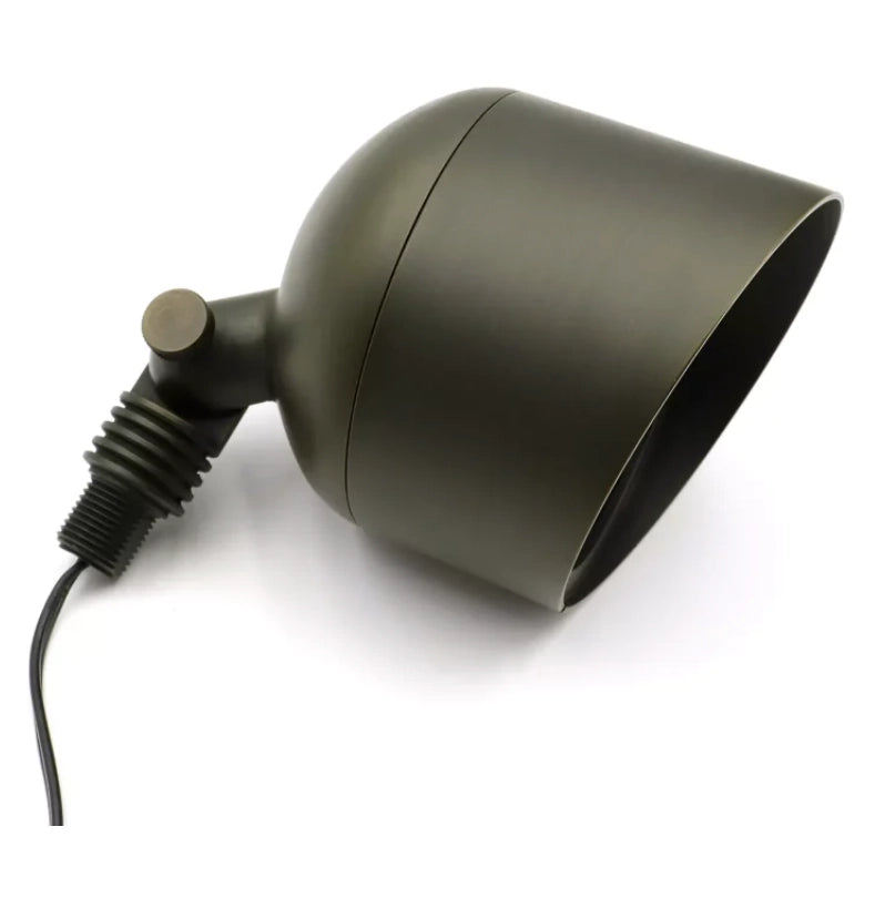 CLS FL33B solid brass PAR36 flood light in light bronze