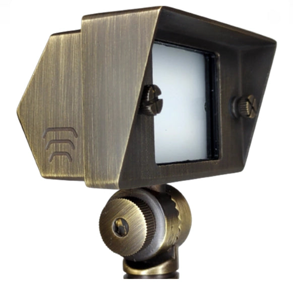 ABBA FPBCC04-NB cast brass flood light