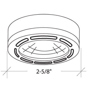 HU-03CP | Surface Cabinet Light | USALight.com