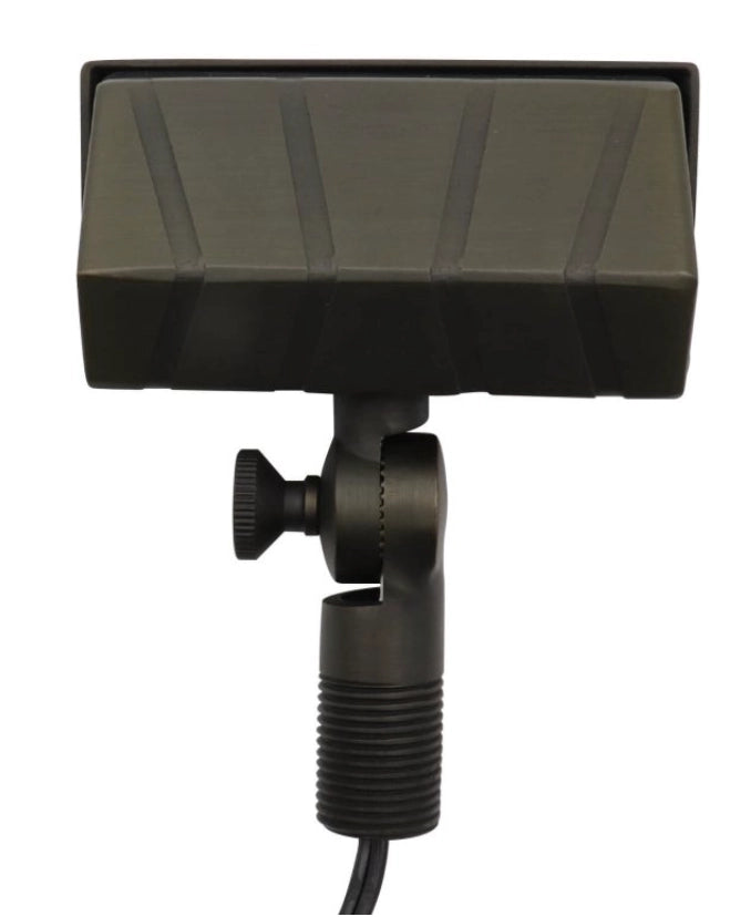 CLS IFL01 solid brass flood light in light bronze