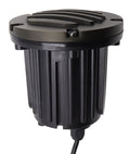 CLS IGL17B louvered solid brass well light in bronze