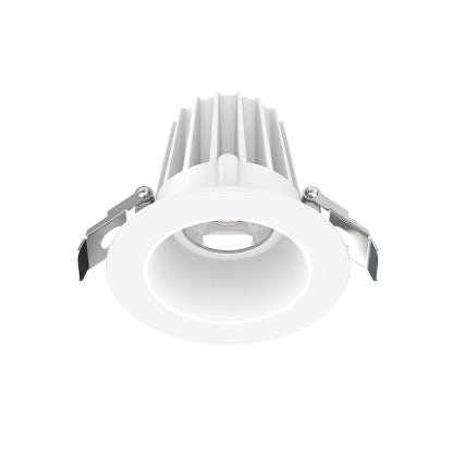 Lotus JXL-COB02-R09W 2in 9W LED recessed downlight, 5-CCT selectable, white trim, smooth reflector