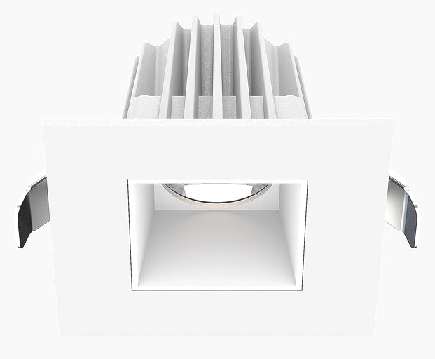 Lotus JXL-COB02-S09W 2in 9W LED recessed downlight, 5-CCT selectable, white trim, smooth reflector