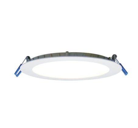 Lotus LB6R/32K/WH 6in 14W LED super thin recessed downlight, Dim To Warm 3000K-2000K, white trim, smooth reflector