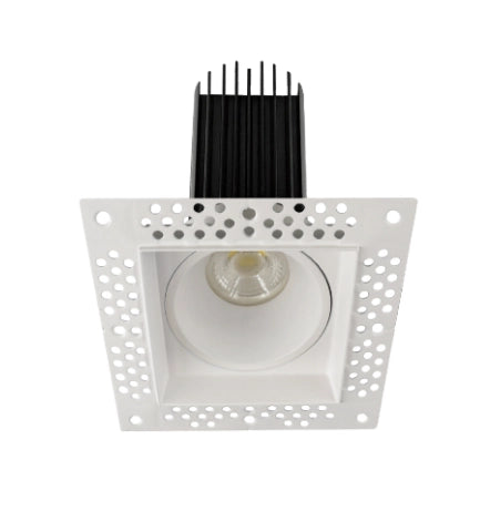 Lotus LED-2-S15W-3018K-WH-T-SQ 2 inch trimless downlight