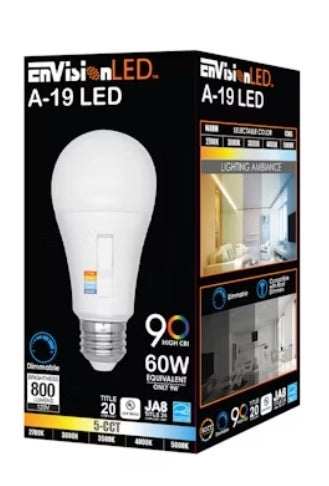 EnVisionLED LED-A19-9W-5CCT