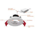 EnVisionLED LED-DLJBX-ADJ-2-5W-30K-WH-12V