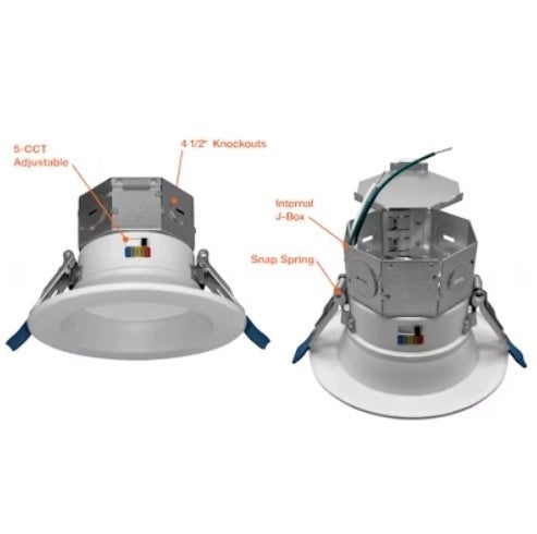 EnVisionLED LED-RDL-JBX-4-11W-5CCT-WH-SM