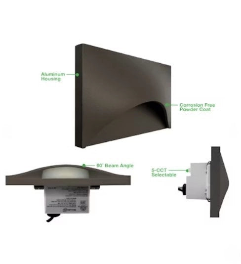 EnVisionLED - LED-STEP-SC-3W-5CCT-HZ-ALM-BZ-LV
