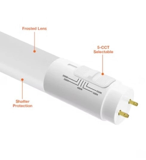 EnVisionLED LED-T8-DF-GL-3FT-12W-5CCT