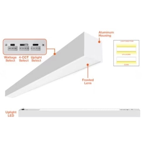 EnVisionLED LED-UDL2-4FT-3P50-5CCT-WH