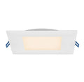 Lotus LL6S-27K-WH 6in 17W LED super thin recessed downlight, 2700K, white trim, smooth reflector