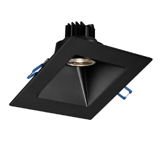 Lotus LSG3-5CCT-5SSL-BK 5 in sloped LED downlight with 5-CCT selectable switch, black finish