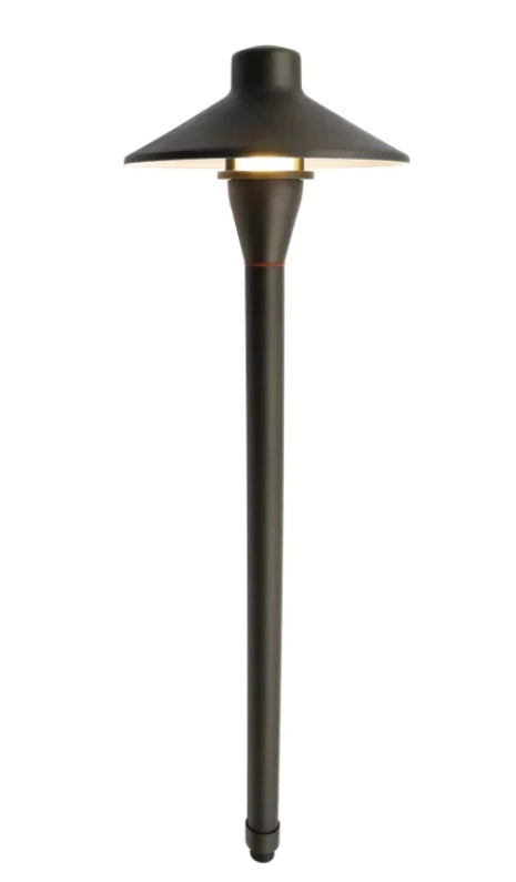CLS PL01B solid brass path light in light bronze