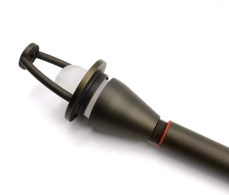 CLS PL01B solid brass path light in light bronze