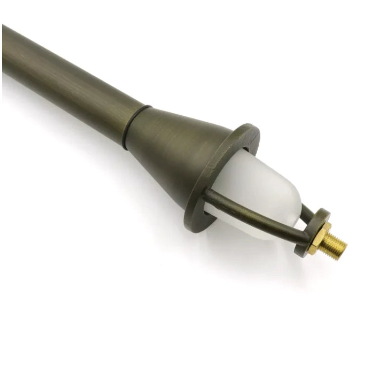 CLS PL27B solid brass path light in light bronze