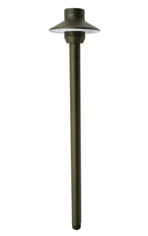 CLS PL29B-BZ solid brass lantern-style path light