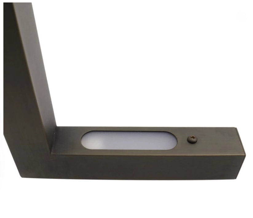CLS PL76B-BK solid brass path light in gun metal black
