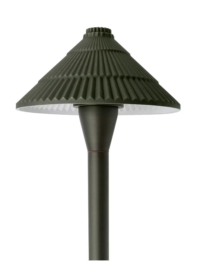 CLS PL78B solid brass path light in light bronze