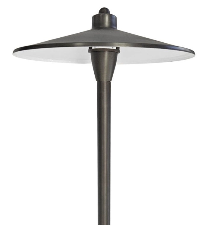 CLS PL79B solid brass path light in light bronze